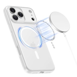 Etui Tech-Protect MagSlim MagSafe na iPhone 17 Pro - biały mat