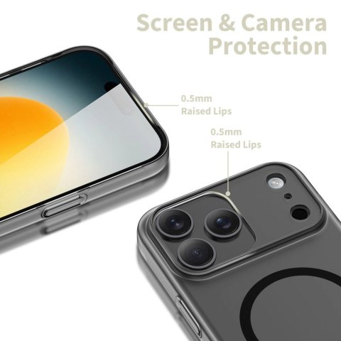 Etui Tech-Protect MagSlim MagSafe na iPhone 17 - czarny mat