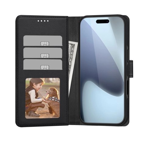Etui Tech-Protect Wallet MagSafe na iPhone 17 Pro - czarny mat