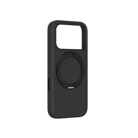 Etui AMAZINGTHING Cloudie na iPhone 17 Pro z podstawką - czarne