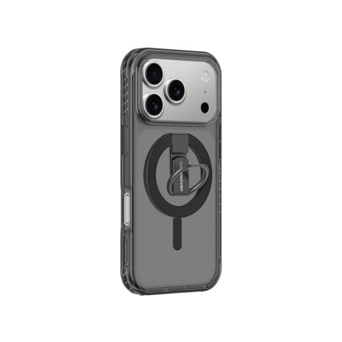 Etui AMAZINGTHING Titan Pro Grip Ring Set na iPhone 17 Pro kompatybilne z MagSafe - czarne