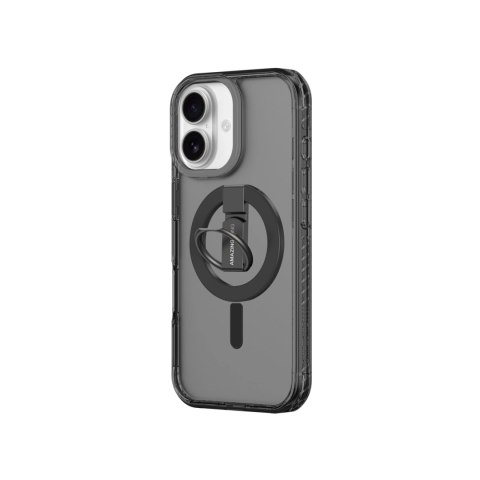Etui AMAZINGTHING Titan Pro Grip Ring Set na iPhone 17 kompatybilne z MagSafe - czarne