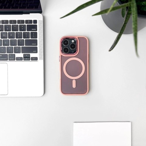 Etui Fashion Case kompatybilne z MagSafe na iPhone 17 Pro - różowe