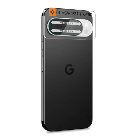 Osłona aparatu Spigen Optik Glas.tR 2-pack na Google Pixel 10 Pro