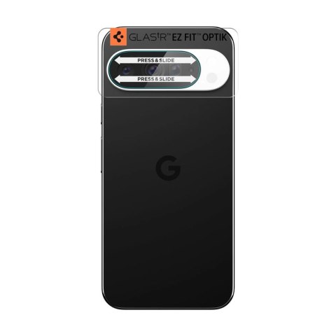 Osłona aparatu Spigen Optik Glas.tR 2-pack na Google Pixel 10 Pro