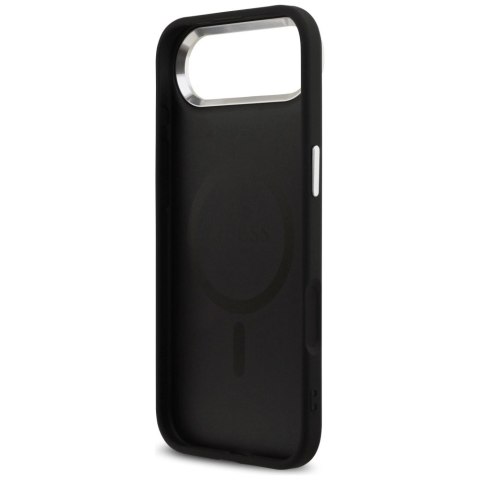 Etui Guess 4G Classic Logo MagSafe na iPhone 17 Air - czarne