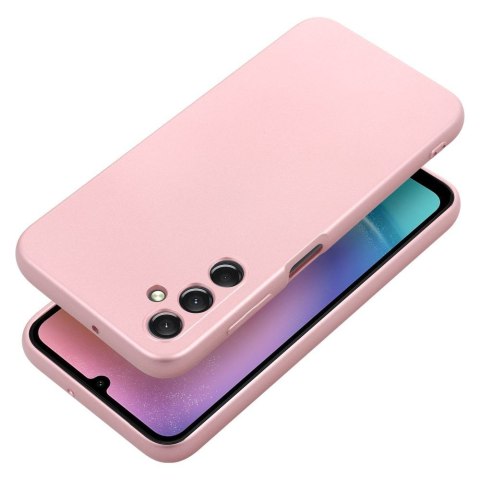 Futerał METALLIC do SAMSUNG A25 5G różowy Futerał METALLIC do SAMSUNG A25 5G różowy