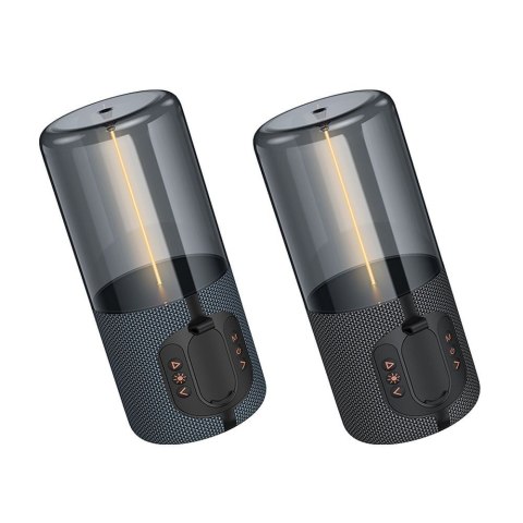 Głośnik bluetooth 5W 3h IPX5 Hoco BS64 szary Głośnik bluetooth 5W 3h IPX5 Hoco BS64 szary