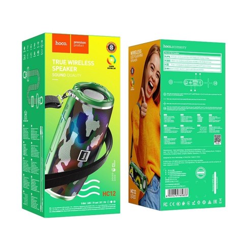 HOCO głośnik bluetooth HC12 sport moro HOCO głośnik bluetooth HC12 sport moro