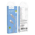 Kabel USB A do USB C Hoco 3A 1 m X107 biały Kabel USB A do USB C Hoco 3A 1 m X107 biały