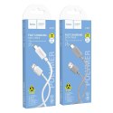 Kabel USB A do USB C Hoco 3A 1 m X107 biały Kabel USB A do USB C Hoco 3A 1 m X107 biały