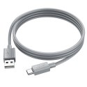 Kabel USB A do USB C Hoco 3A 1 m X107 szary Kabel USB A do USB C Hoco 3A 1 m X107 szary