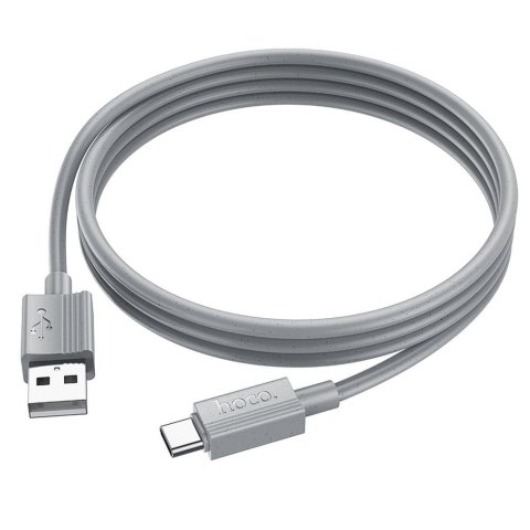 Kabel USB A do USB C Hoco 3A 1 m X107 szary Kabel USB A do USB C Hoco 3A 1 m X107 szary