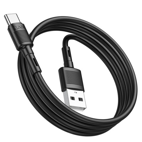 Kabel USB A do USB C Hoco 3A 1 m X83 czarny Kabel USB A do USB C Hoco 3A 1 m X83 czarny