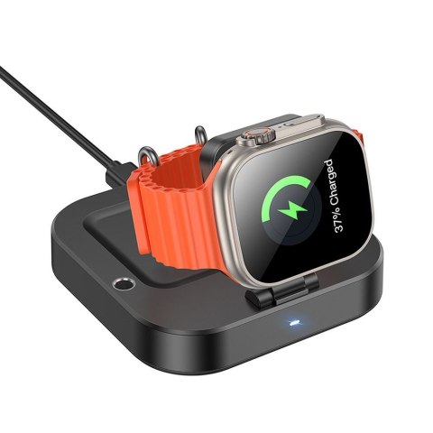 HOCO ładowarka indukcyjna 3w1 kompatybilna z Apple Watch 3A 5W CQ16A czarna HOCO ładowarka indukcyjna 3w1 kompatybilna z Apple Watch 3A 5W CQ16A czarna