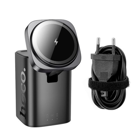 HOCO ładowarka indukcyjna 6w1 kompatybilna z APPLE Watch PD QC 65W CQ20A czarna HOCO ładowarka indukcyjna 6w1 kompatybilna z APPLE Watch PD QC 65W CQ20A czarna
