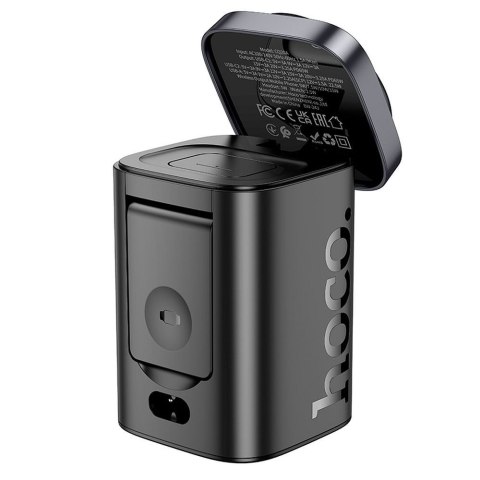 HOCO ładowarka indukcyjna 6w1 kompatybilna z APPLE Watch PD QC 65W CQ20A czarna HOCO ładowarka indukcyjna 6w1 kompatybilna z APPLE Watch PD QC 65W CQ20A czarna