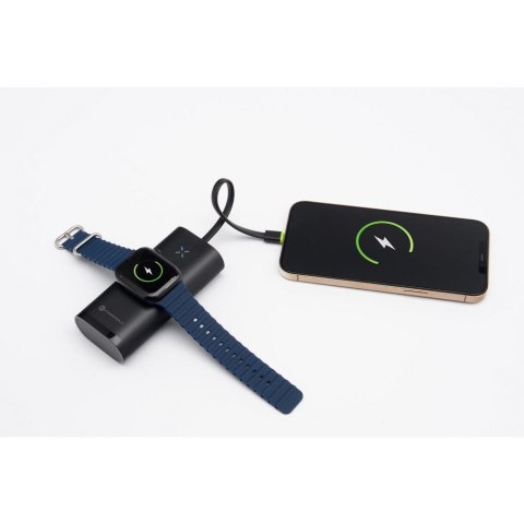 Powerbank Forcell F-Energy F10K4 PD QC3.0 3A 22,5W 10000 mAh kompatybilny z Apple Watch czarny Powerbank Forcell F-Energy F10K4 PD QC3.0 3A 22,5W 10000 mAh kompatybilny z Apple Watch czarny