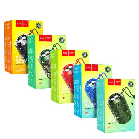 Głośnik bluetooth 5W 4h Hoco HC1 czarny Głośnik bluetooth 5W 4h Hoco HC1 czarny