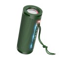 Głośnik bluetooth 2 x 5W 5h Hoco HC9 ciemny zielony Głośnik bluetooth 2 x 5W 5h Hoco HC9 ciemny zielony