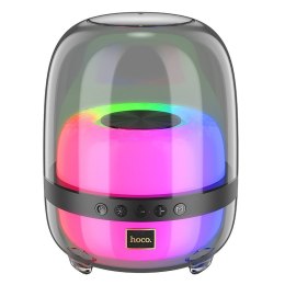 Głośnik bluetooth LED 10W 5h Hoco BS58 czarny