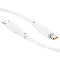 HOCO kabel Typ C do Typ C 3A 100W X93 1 m biały HOCO kabel Typ C do Typ C 3A 100W X93 1 m biały