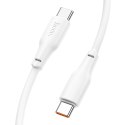 HOCO kabel Typ C do Typ C 3A 100W X93 1 m biały HOCO kabel Typ C do Typ C 3A 100W X93 1 m biały