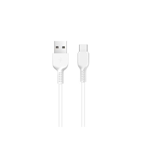Kabel USB A do USB C Hoco 2,4A 1 m X20 biały Kabel USB A do USB C Hoco 2,4A 1 m X20 biały
