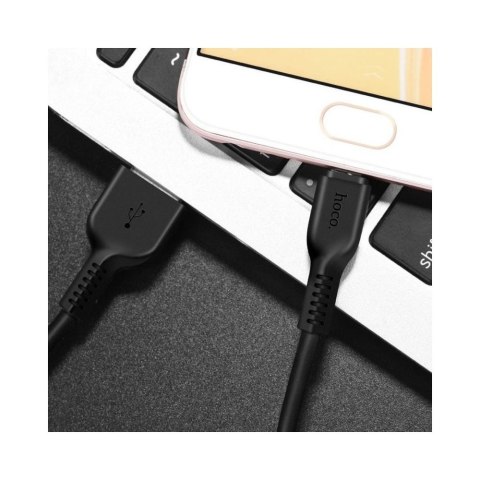 Kabel USB A do USB C Hoco 2,4A 1 m X20 biały Kabel USB A do USB C Hoco 2,4A 1 m X20 biały