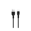 Kabel USB A do USB C Hoco 2,4A 1 m X20 czarny Kabel USB A do USB C Hoco 2,4A 1 m X20 czarny