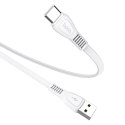Kabel USB A do USB C Hoco 2,4A 1 m X40 biały Kabel USB A do USB C Hoco 2,4A 1 m X40 biały