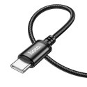Kabel USB A do USB C Hoco 3A 1 m X89 czarny Kabel USB A do USB C Hoco 3A 1 m X89 czarny