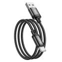 Kabel USB A do USB C Hoco 3A 1 m X89 czarny Kabel USB A do USB C Hoco 3A 1 m X89 czarny