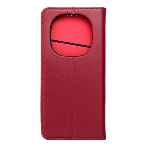 Kabura SMART PRO Book skórzana do XIAOMI Redmi Note 14 PRO 5G / 14 PRO PLUS 5G bordowy Kabura SMART PRO Book skórzana do XIAOMI Redmi Note 14 PRO 5G / 14 PRO PLUS 5G bordowy