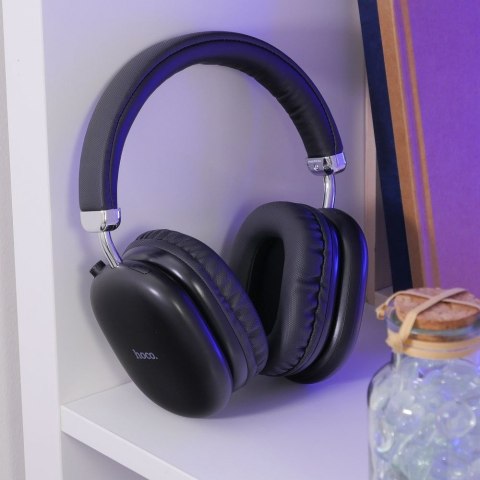 HOCO słuchawki bezprzewodowe bluetooth nagłowne W35 Max czarne HOCO słuchawki bezprzewodowe bluetooth nagłowne W35 Max czarne