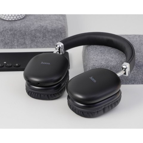HOCO słuchawki bezprzewodowe bluetooth nagłowne W35 Max czarne HOCO słuchawki bezprzewodowe bluetooth nagłowne W35 Max czarne