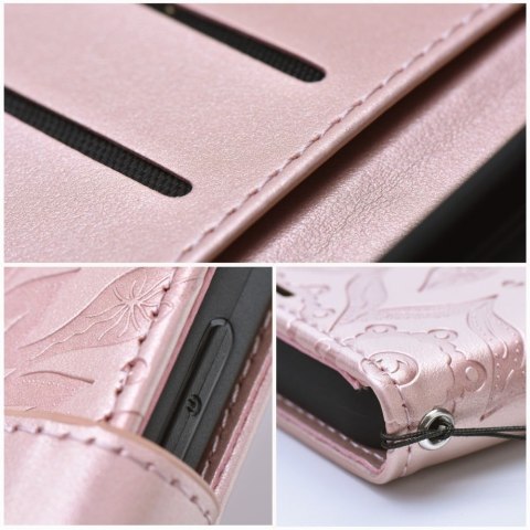 Kabura MEZZO Book do XIAOMI Redmi 13C / POCO C65 mandala złoty róż Kabura MEZZO Book do XIAOMI Redmi 13C / POCO C65 mandala złoty róż