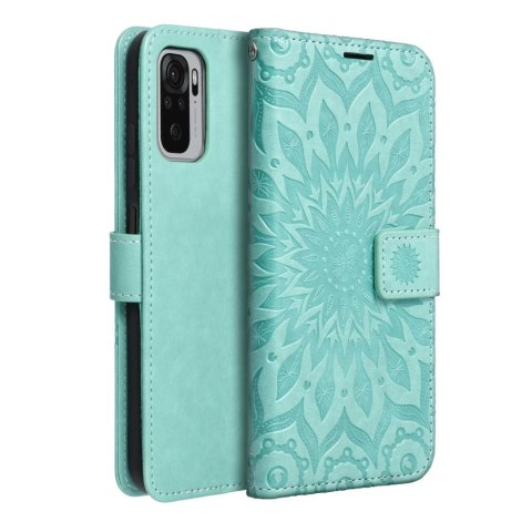 Kabura MEZZO Book do XIAOMI Redmi Note 10 5G / Poco M3 Pro / Poco M3 Pro 5G mandala zielony Kabura MEZZO Book do XIAOMI Redmi Note 10 5G / Poco M3 Pro / Poco M3 Pro 5G mandala zielony