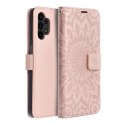 Kabura MEZZO Book do SAMSUNG A13 4G mandala złoty róż Kabura MEZZO Book do SAMSUNG A13 4G mandala złoty róż