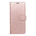 Kabura MEZZO Book do SAMSUNG A14 4G / A14 5G mandala złoty róż Kabura MEZZO Book do SAMSUNG A14 4G / A14 5G mandala złoty róż