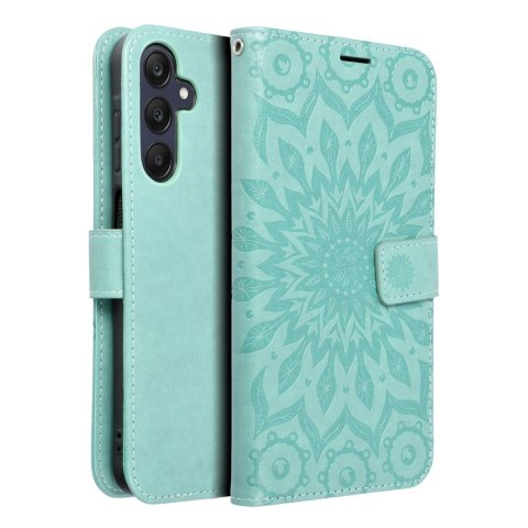 Kabura MEZZO Book do SAMSUNG A25 5G mandala zielony Kabura MEZZO Book do SAMSUNG A25 5G mandala zielony