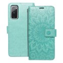 Kabura MEZZO Book do SAMSUNG S20 FE / S20 FE 5G mandala zielony Kabura MEZZO Book do SAMSUNG S20 FE / S20 FE 5G mandala zielony