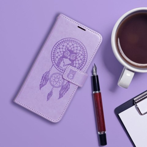 Kabura MEZZO Book do XIAOMI Redmi 14C łapacz snów fioletowy Kabura MEZZO Book do XIAOMI Redmi 14C łapacz snów fioletowy