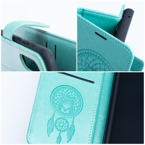 Kabura MEZZO Book do XIAOMI Redmi Note 13 5G łapacz snów zielony Kabura MEZZO Book do XIAOMI Redmi Note 13 5G łapacz snów zielony