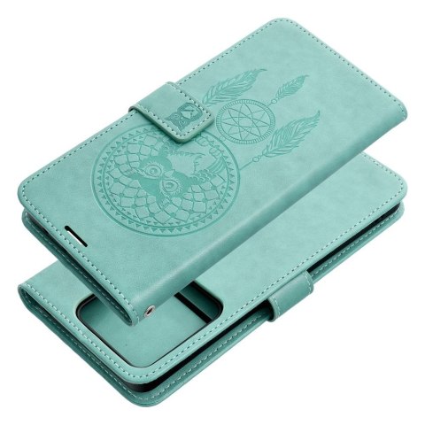 Kabura MEZZO Book do XIAOMI Redmi Note 13 5G łapacz snów zielony Kabura MEZZO Book do XIAOMI Redmi Note 13 5G łapacz snów zielony