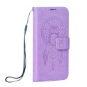 Kabura MEZZO Book do XIAOMI Redmi Note 13 Pro 5G łapacz snów fioletowy Kabura MEZZO Book do XIAOMI Redmi Note 13 Pro 5G łapacz snów fioletowy