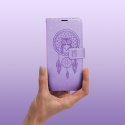 Kabura MEZZO Book do XIAOMI Redmi Note 13 Pro 5G łapacz snów fioletowy Kabura MEZZO Book do XIAOMI Redmi Note 13 Pro 5G łapacz snów fioletowy