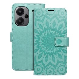 Kabura MEZZO Book do XIAOMI Redmi Note 13 Pro Plus 5G mandala zielony