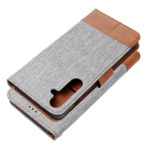 Kabura JEANS Book do SAMSUNG A55 5G szary Kabura JEANS Book do SAMSUNG A55 5G szary