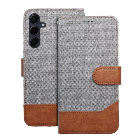 Kabura JEANS Book do SAMSUNG A55 5G szary Kabura JEANS Book do SAMSUNG A55 5G szary
